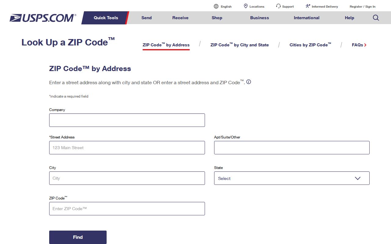 Brownstown Township ZIP code directory USPS address lookup fields